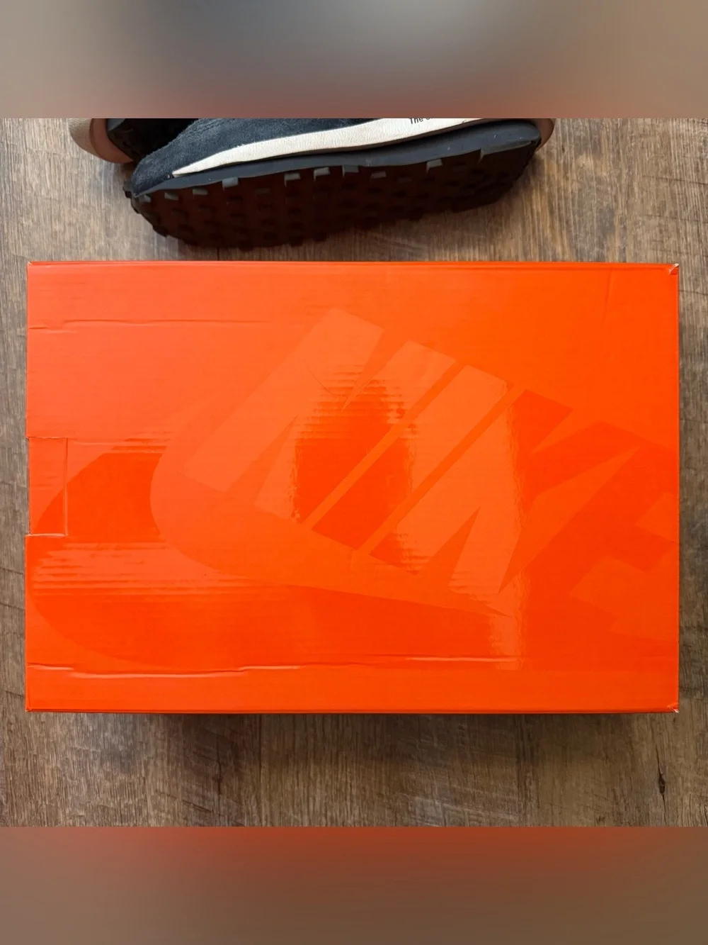 Fragment Design x Sacai x Nike LDV Waffle Blackened Blue Navy White